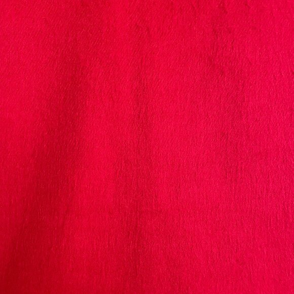 Red Cashmere Cejon Fringe Scarf - Picture 3 of 5